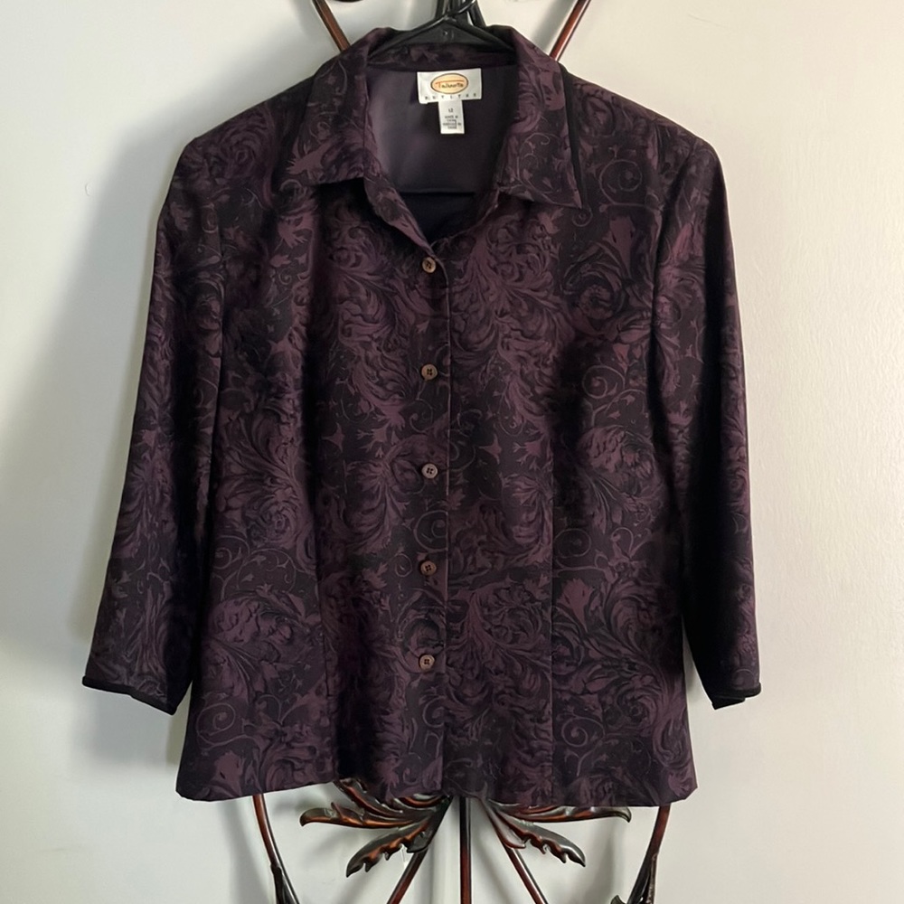 Talbots Unlined Button Front Blazer - image 1